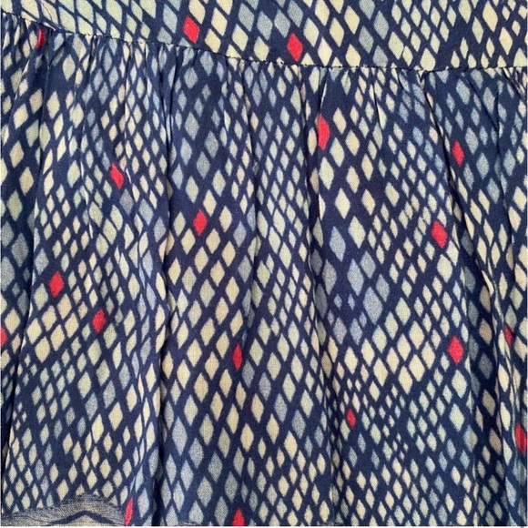 Bl^nk London Geometric Blue Dress Small - Picture 5 of 5